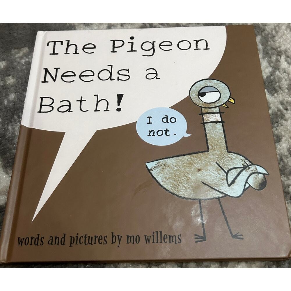 The Pigeon Needs a Bath and Plush Pigeon Character - Picture 2 of 5